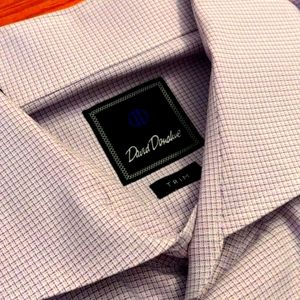 David Donahue button up shirt